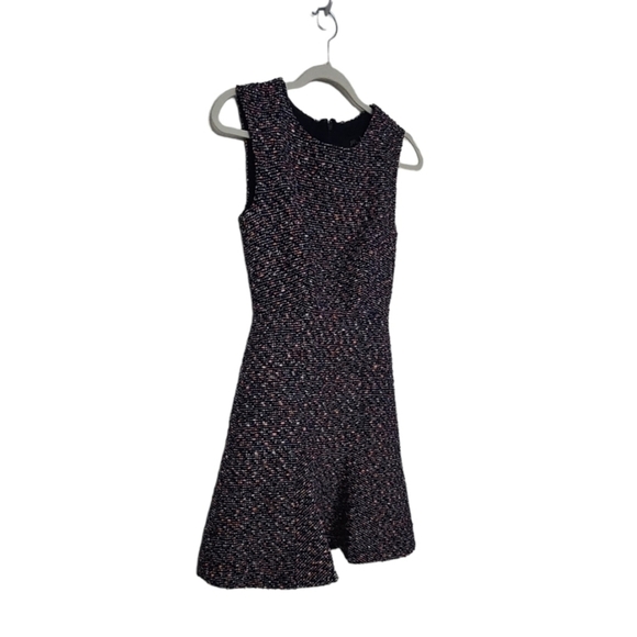J Crew Womens A-Line Confetti Tweed Sleeveless Dress Size 000. - Picture 4 of 12